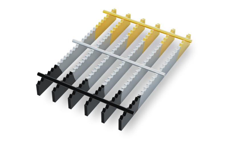 Grating para pisos industriales